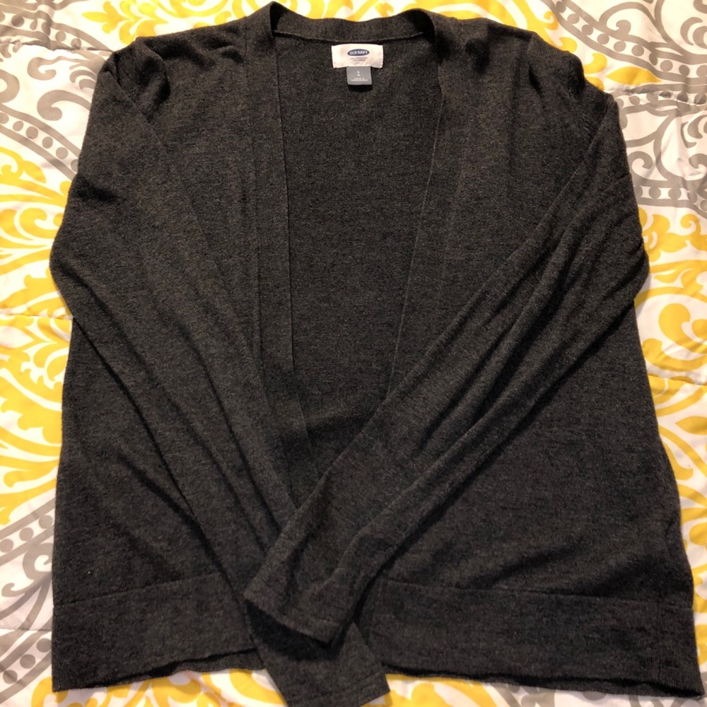 Grey Old Navy Cardigan